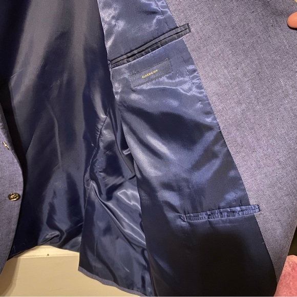 Stafford Tailored Culture Blazer Sportcoat - Picture 3 of 11